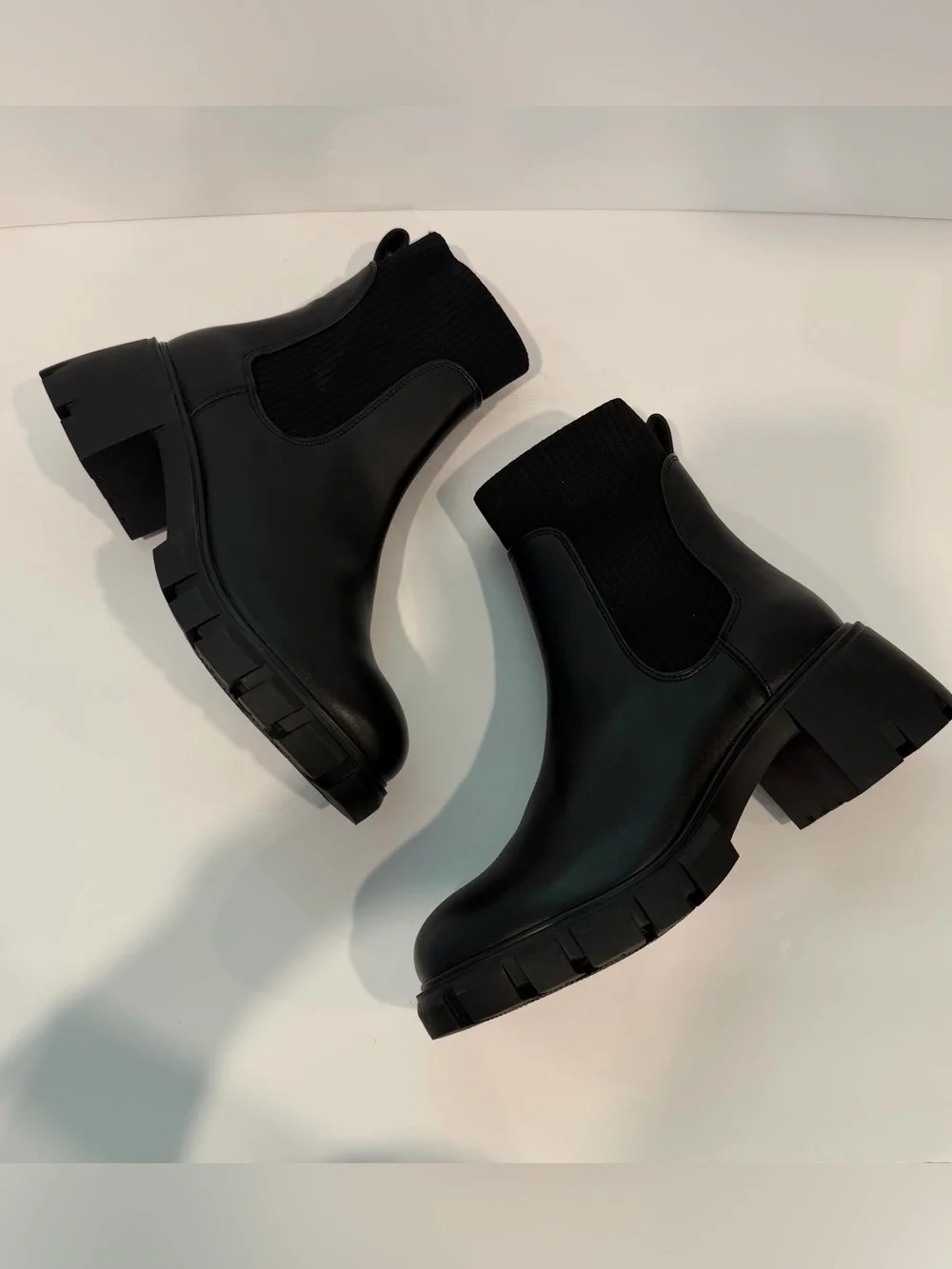 Steve Madden Hutch Black Ankle Boots Women's US 7.5